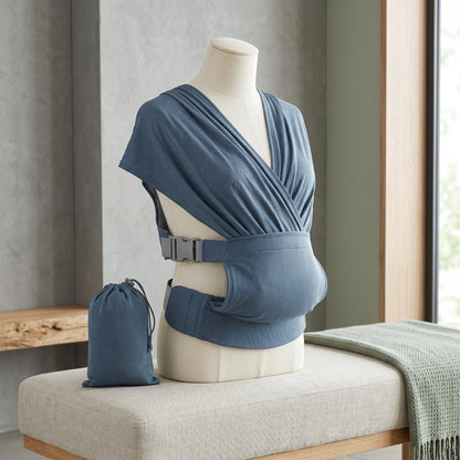 Adjustable Wrap Baby Carrier – Hands-Free Sling