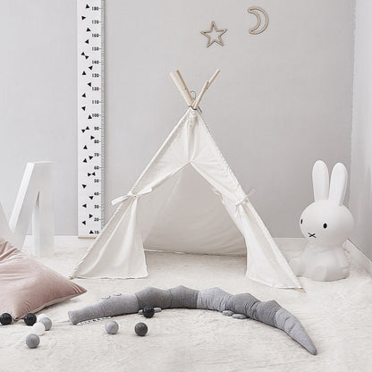 Animal Crib Bumper Liner Plush Toy – Padded Crib Protector