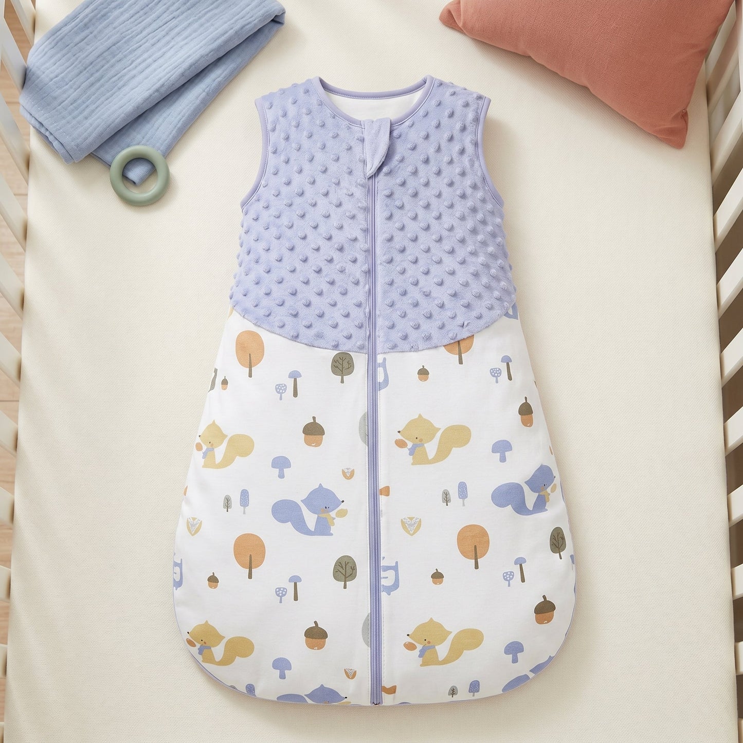 Baby Cotton Printed Sleeping Bag – Wearable Sleep Sack