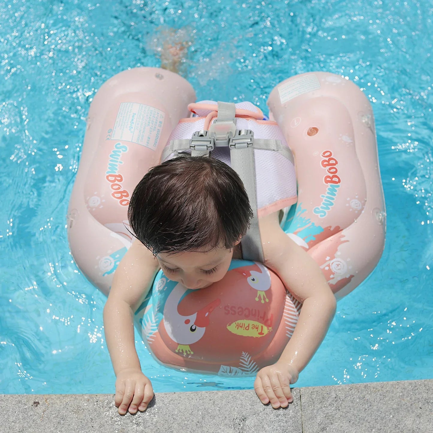 Baby Swimming Float Ring with Mesh Seat – Inflatable Pool Float