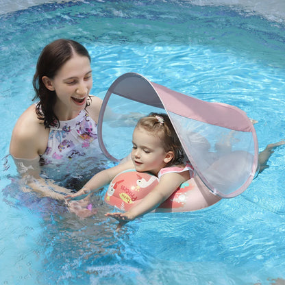 Baby Swimming Float Ring with Mesh Seat – Inflatable Pool Float