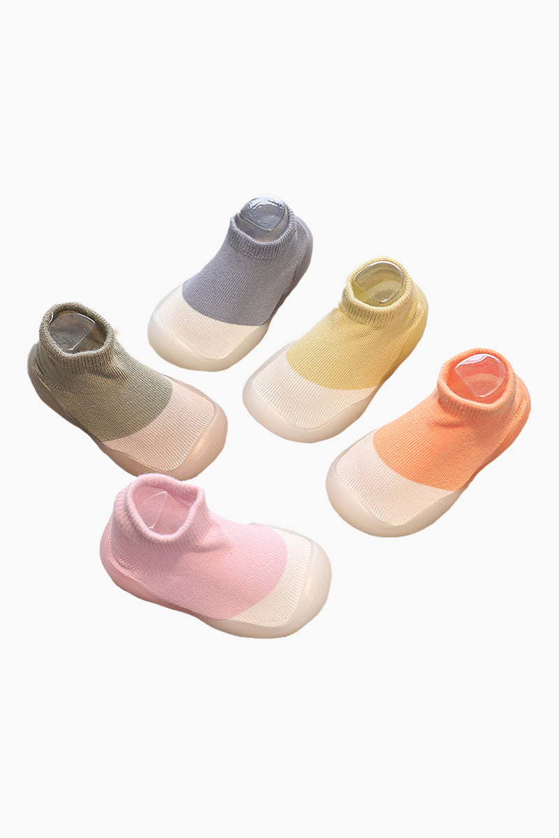Toddler Sock Shoes – Stretchy Slip-On Walker Shoes
