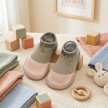 Toddler Sock Shoes – Stretchy Slip-On Walker Shoes