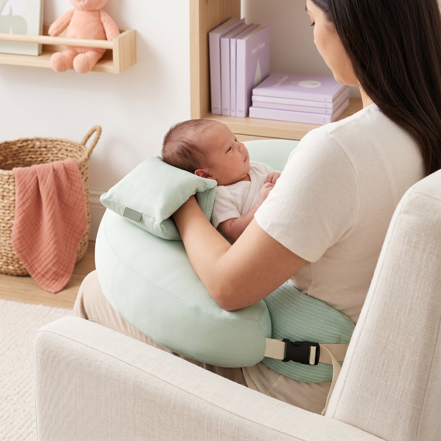 Breastfeeding Nursing Pillow – Firm Support Cushion