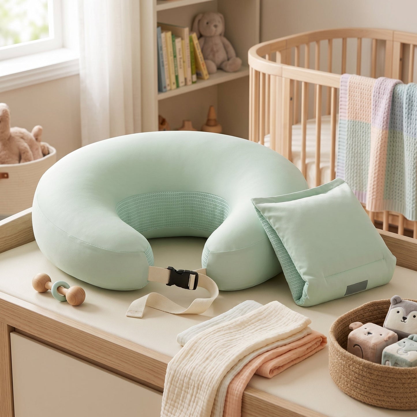 Breastfeeding Nursing Pillow – Firm Support Cushion