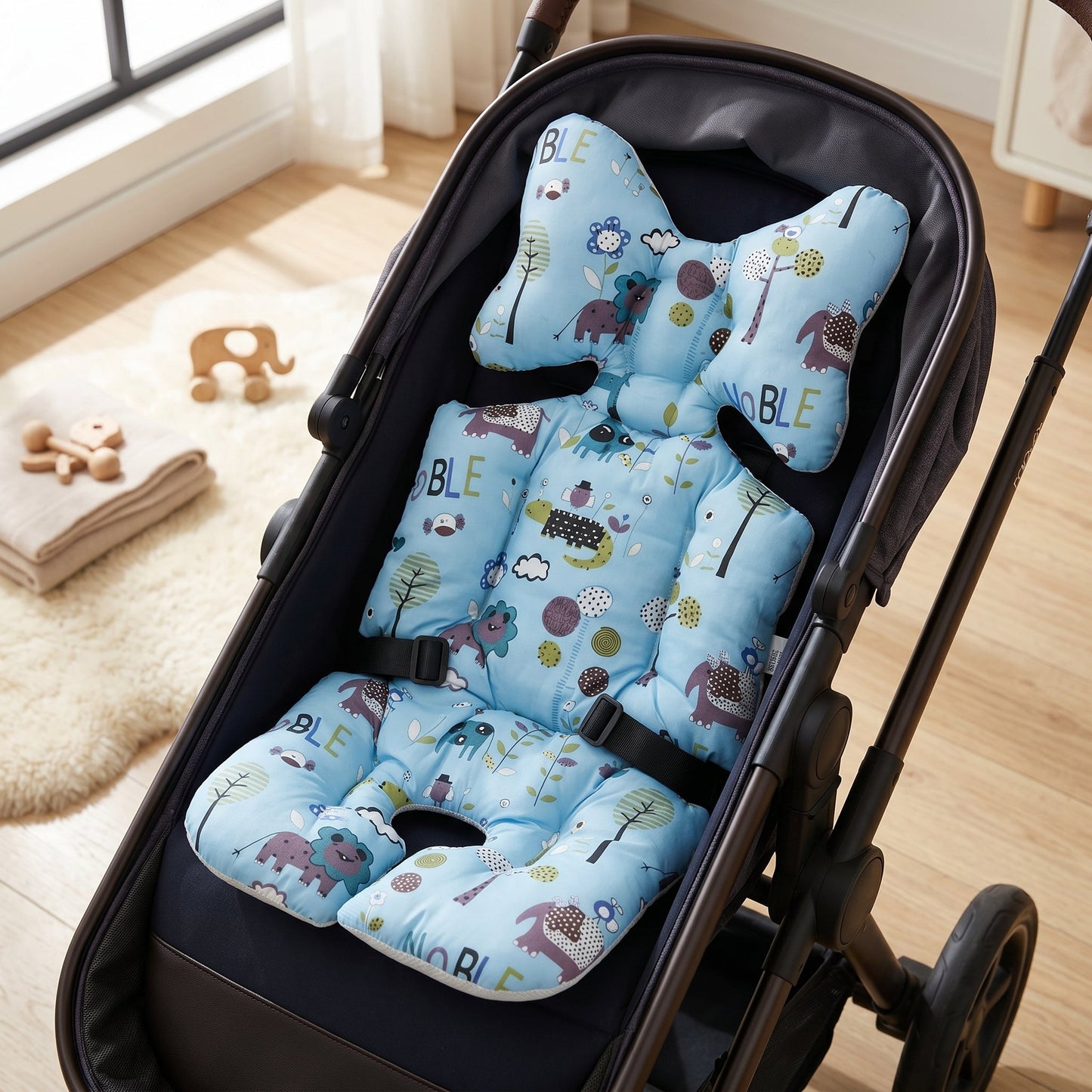Breathable Head Support Stroller Pad – Baby Neck Cushion
