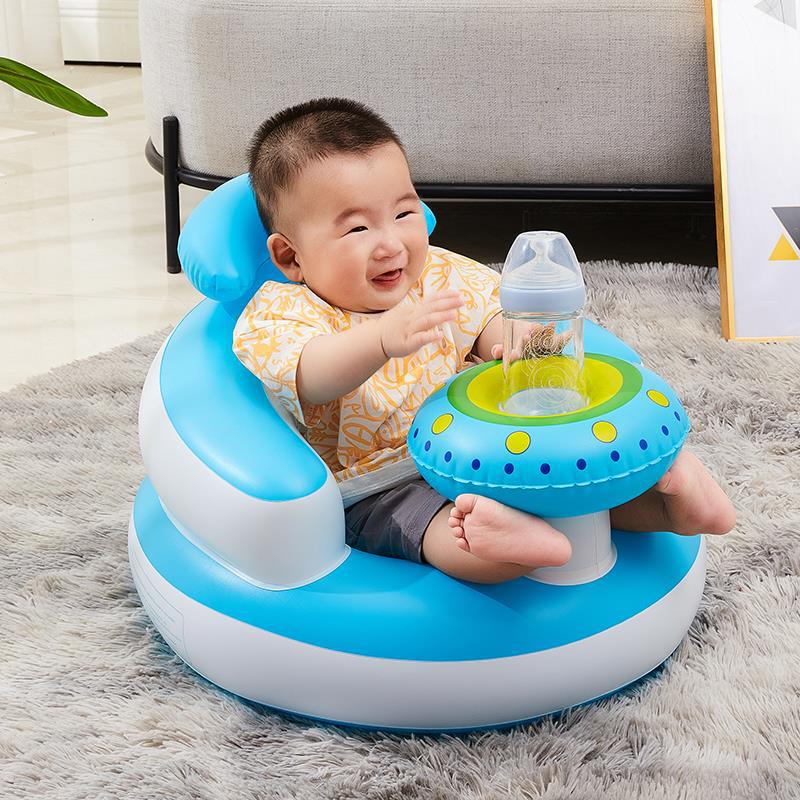 Inflatable Baby Floor Seat – Sit-Up Support Chair