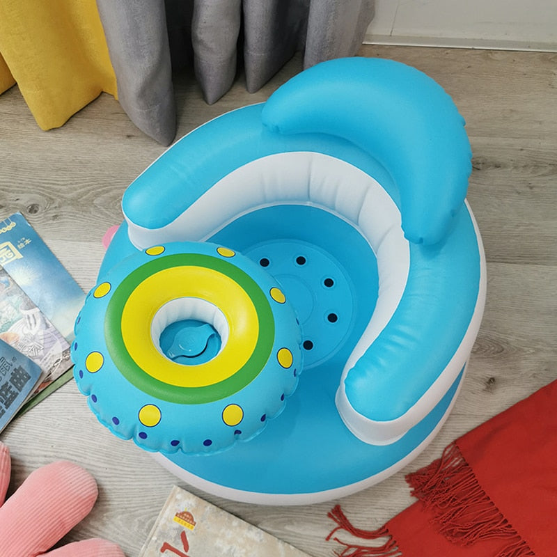 Inflatable Baby Floor Seat – Sit-Up Support Chair