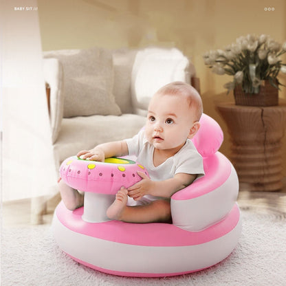 Inflatable Baby Floor Seat – Sit-Up Support Chair