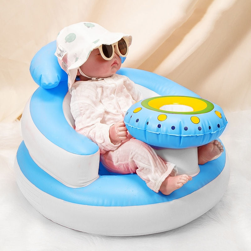 Inflatable Baby Floor Seat – Sit-Up Support Chair