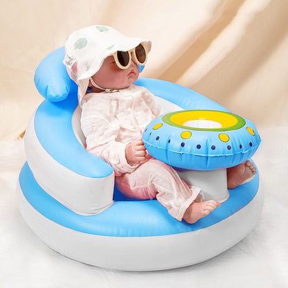 Inflatable Baby Floor Seat – Sit-Up Support Chair