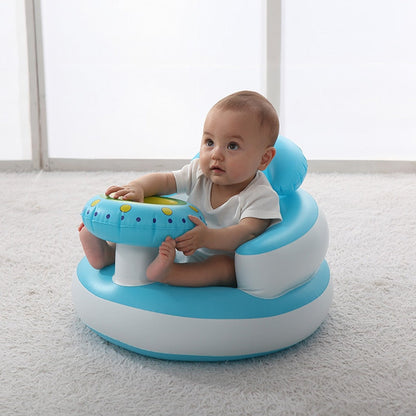 Inflatable Baby Floor Seat – Sit-Up Support Chair