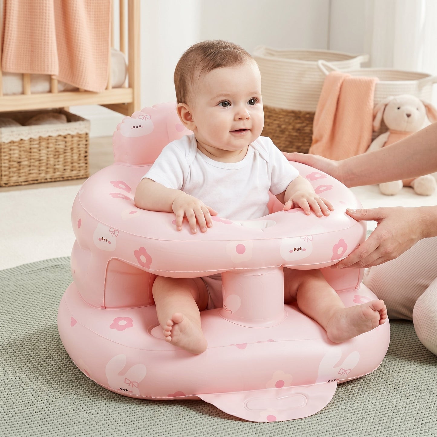 Inflatable Baby Sit-Up Support Seat – Bionic Infant Chair