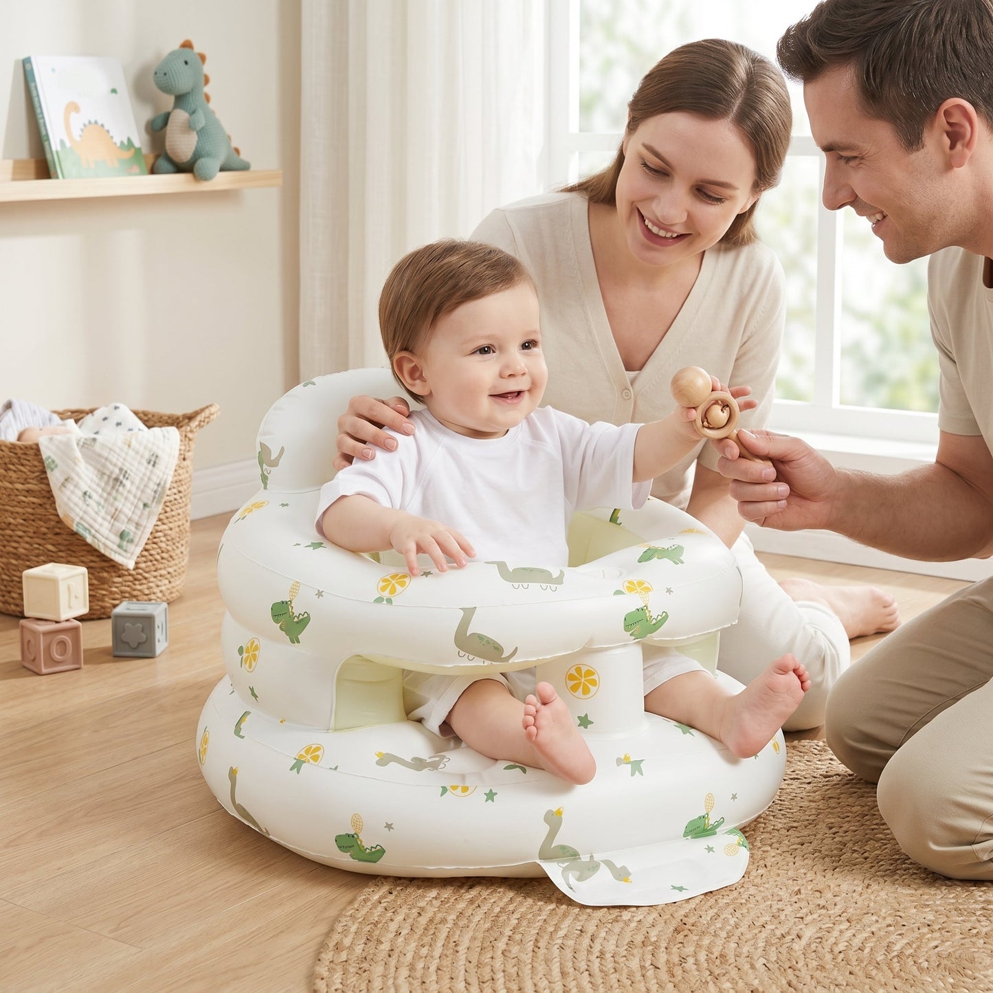 Inflatable Baby Sit-Up Support Seat – Bionic Infant Chair