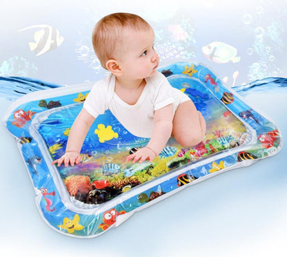 Inflatable Tummy Time Water Play Mat for Toddlers