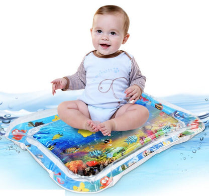Inflatable Tummy Time Water Play Mat for Toddlers
