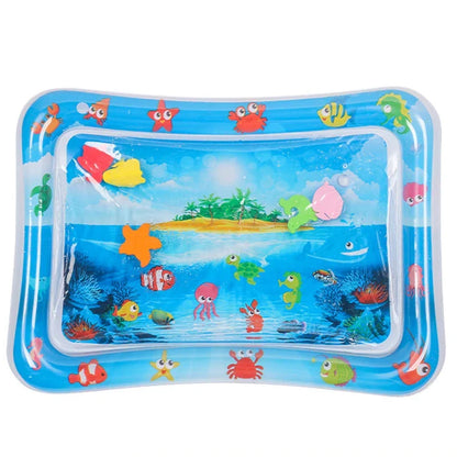 Inflatable Tummy Time Water Play Mat for Toddlers