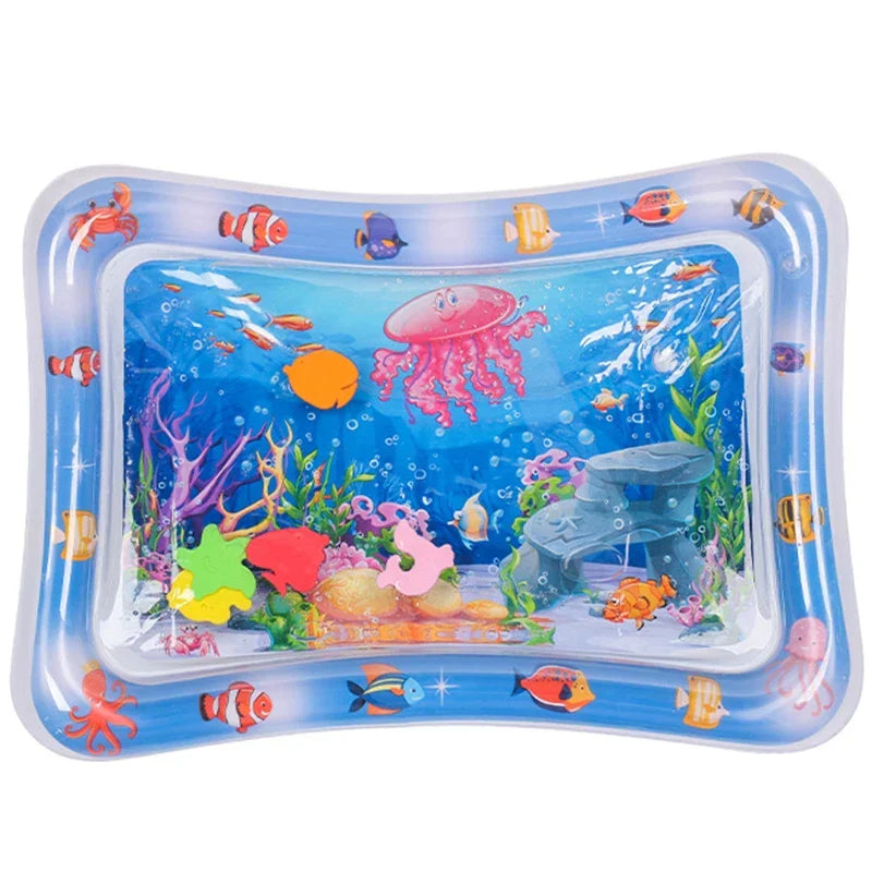 Inflatable Tummy Time Water Play Mat for Toddlers