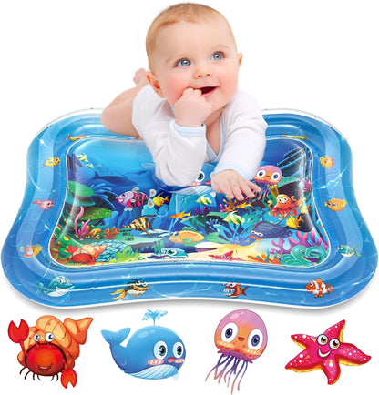 Inflatable Tummy Time Water Play Mat for Toddlers
