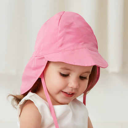 Baby Sun Hat UPF 50 – Adjustable Wide Brim Sun Protection Hat