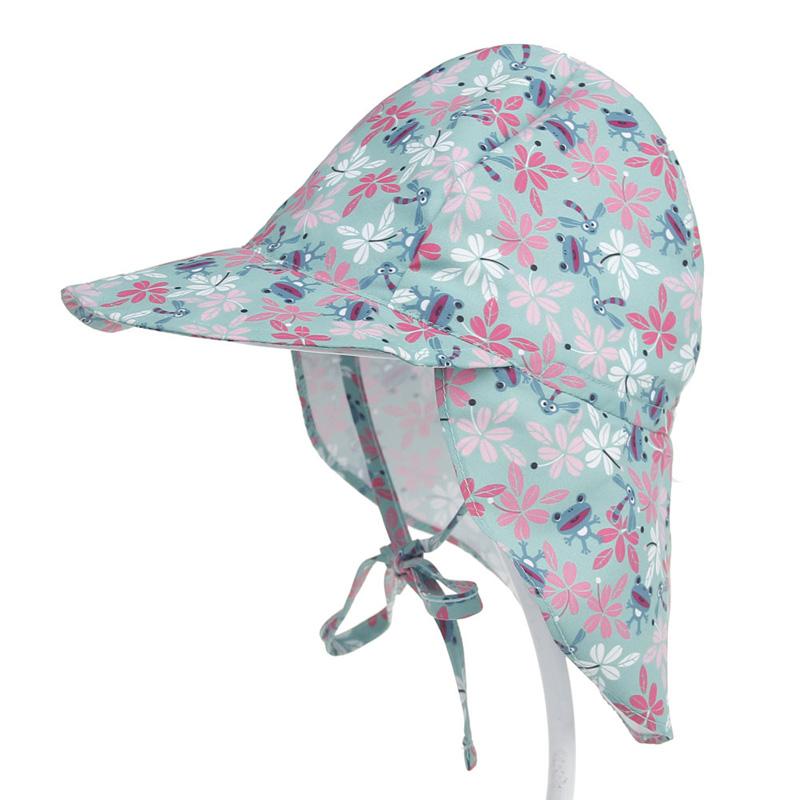 Baby Sun Hat UPF 50 – Adjustable Wide Brim Sun Protection Hat