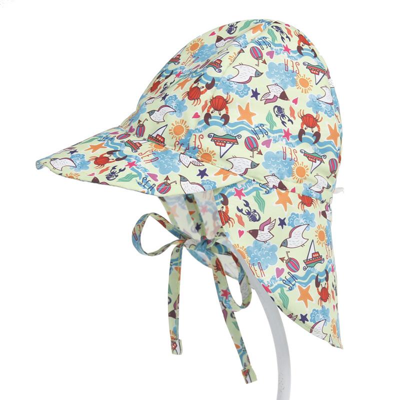 Baby Sun Hat UPF 50 – Adjustable Wide Brim Sun Protection Hat
