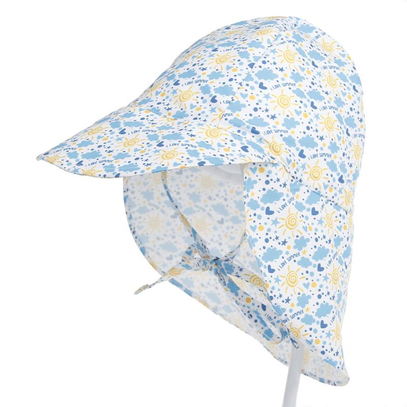 Baby Sun Hat UPF 50 – Adjustable Wide Brim Sun Protection Hat