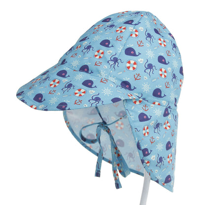 Baby Sun Hat UPF 50 – Adjustable Wide Brim Sun Protection Hat
