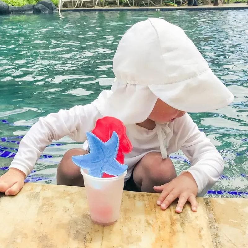 Baby Sun Hat UPF 50 – Adjustable Wide Brim Sun Protection Hat