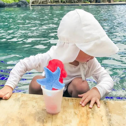 Baby Sun Hat UPF 50 – Adjustable Wide Brim Sun Protection Hat