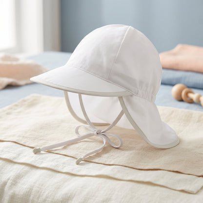 Baby Sun Hat UPF 50 – Adjustable Wide Brim Sun Protection Hat