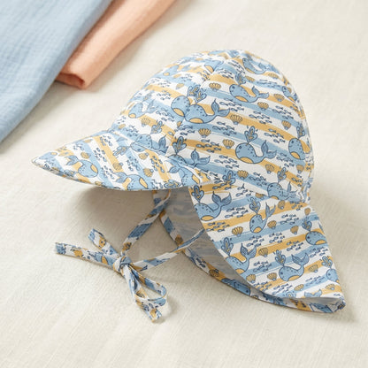 Baby Sun Hat UPF 50 – Adjustable Wide Brim Sun Protection Hat