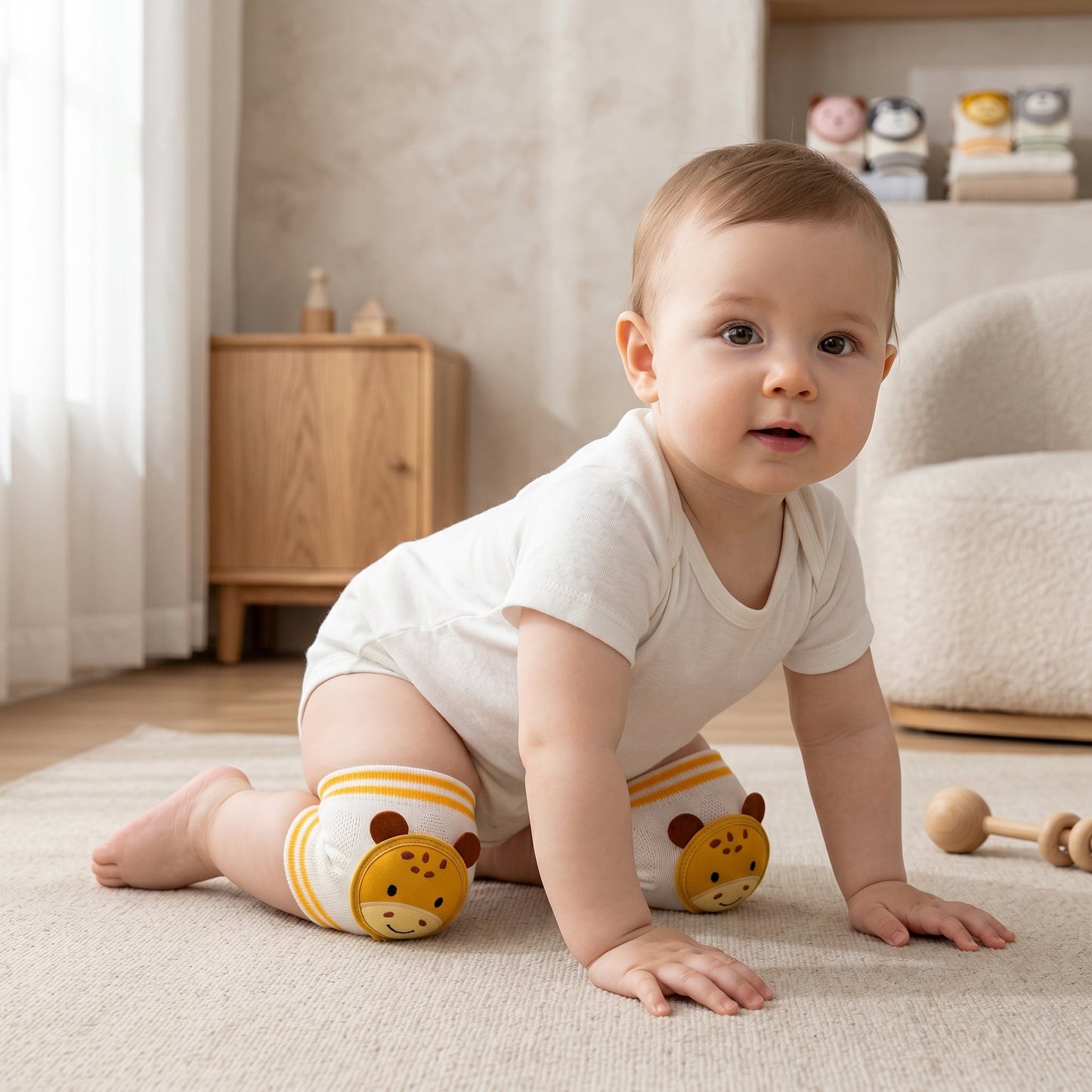 Baby Crawling Knee Pads – Protective Safety Set