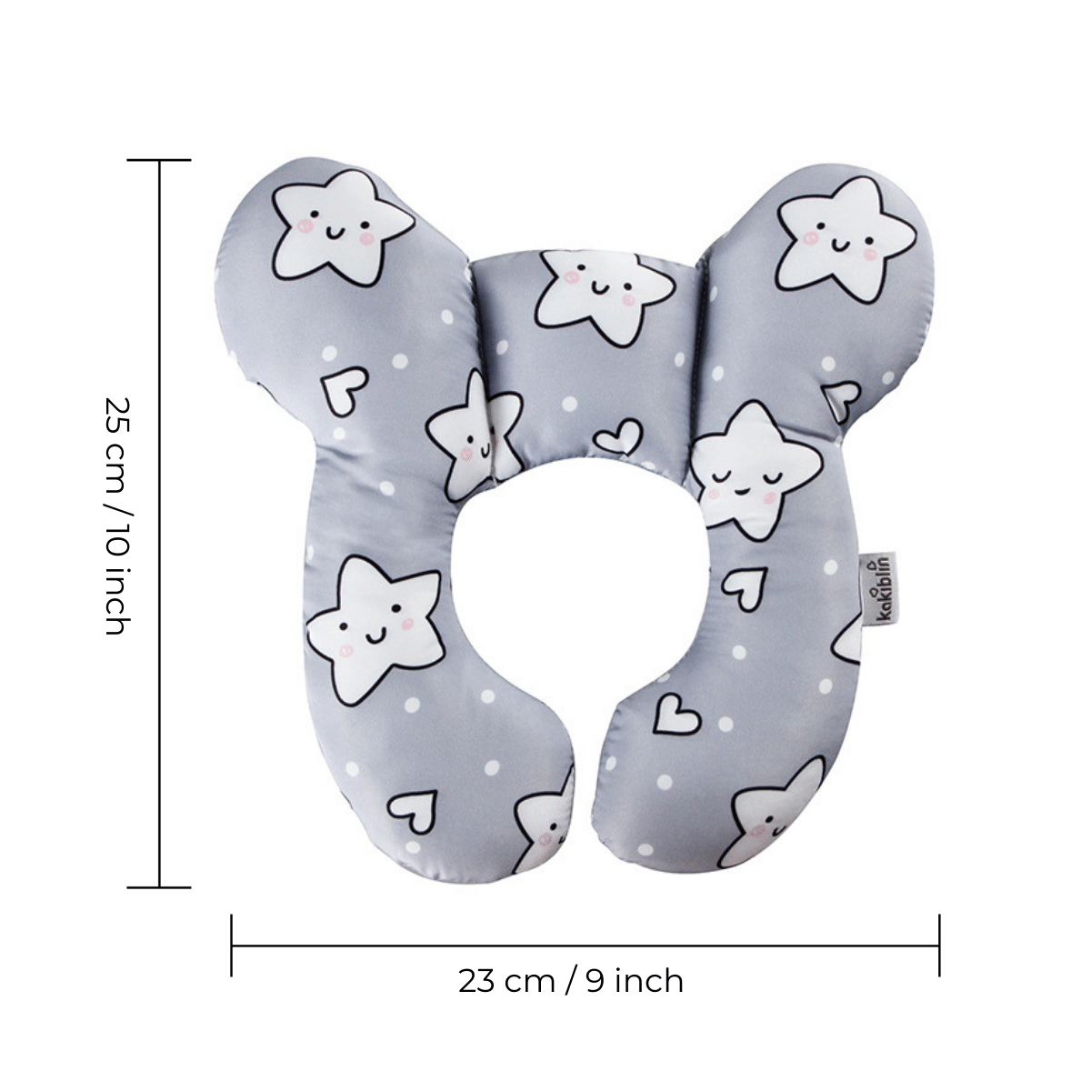 Baby Neck & Head Support Pillow for Car Seat – Travel Cushion