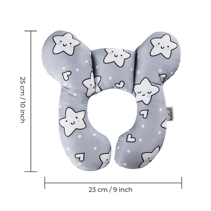 Baby Neck & Head Support Pillow for Car Seat – Travel Cushion
