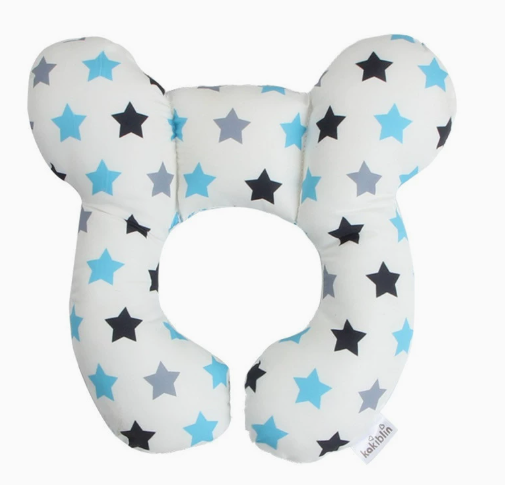 Baby Neck & Head Support Pillow for Car Seat – Travel Cushion