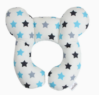 Baby Neck & Head Support Pillow for Car Seat – Travel Cushion