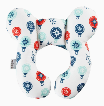 Baby Neck & Head Support Pillow for Car Seat – Travel Cushion