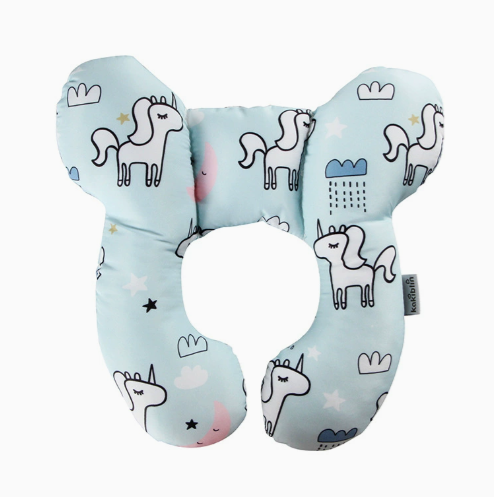Baby Neck & Head Support Pillow for Car Seat – Travel Cushion