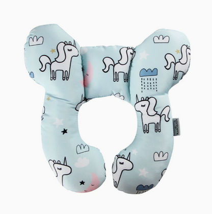 Baby Neck & Head Support Pillow for Car Seat – Travel Cushion