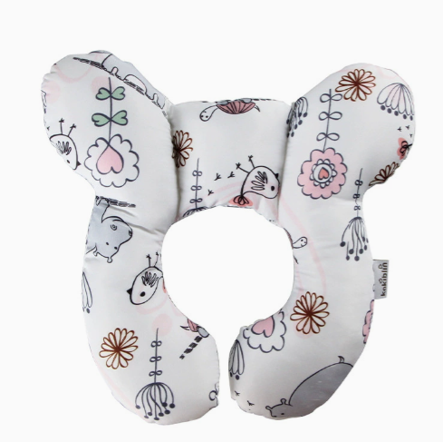 Baby Neck & Head Support Pillow for Car Seat – Travel Cushion