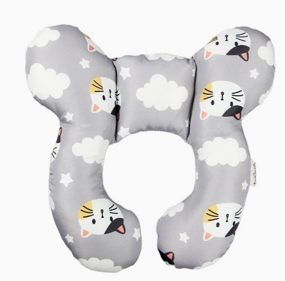 Baby Neck & Head Support Pillow for Car Seat – Travel Cushion