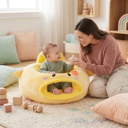 Baby Sit-Up Floor Support Chair – Sofa Seat for Infants