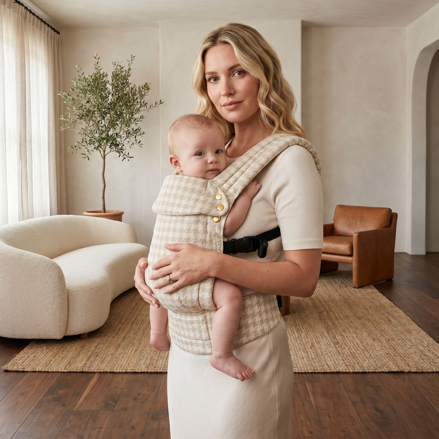 Ergonomic Adjustable Baby Carrier – Front & Hip Carry