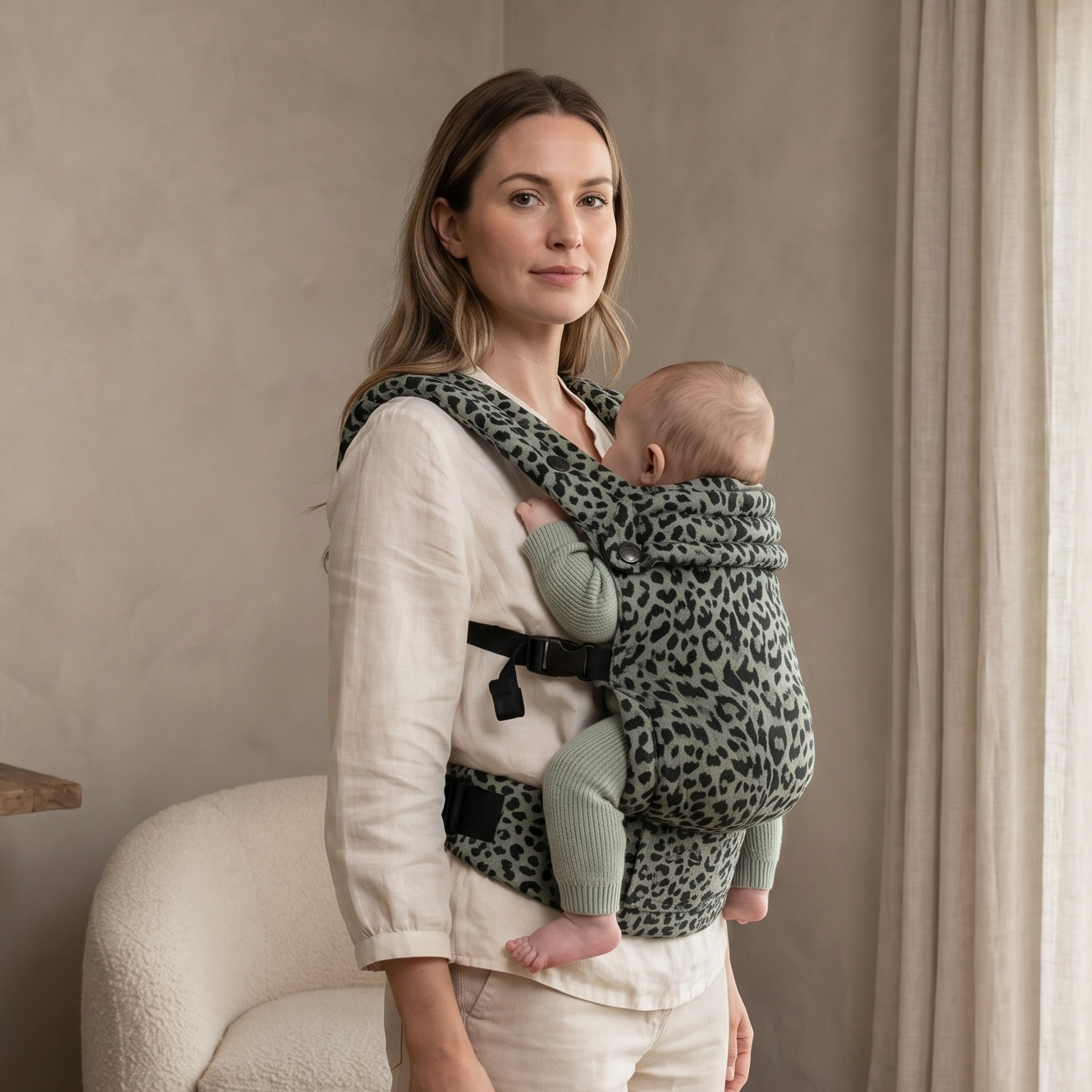 Ergonomic Adjustable Baby Carrier – Front & Hip Carry