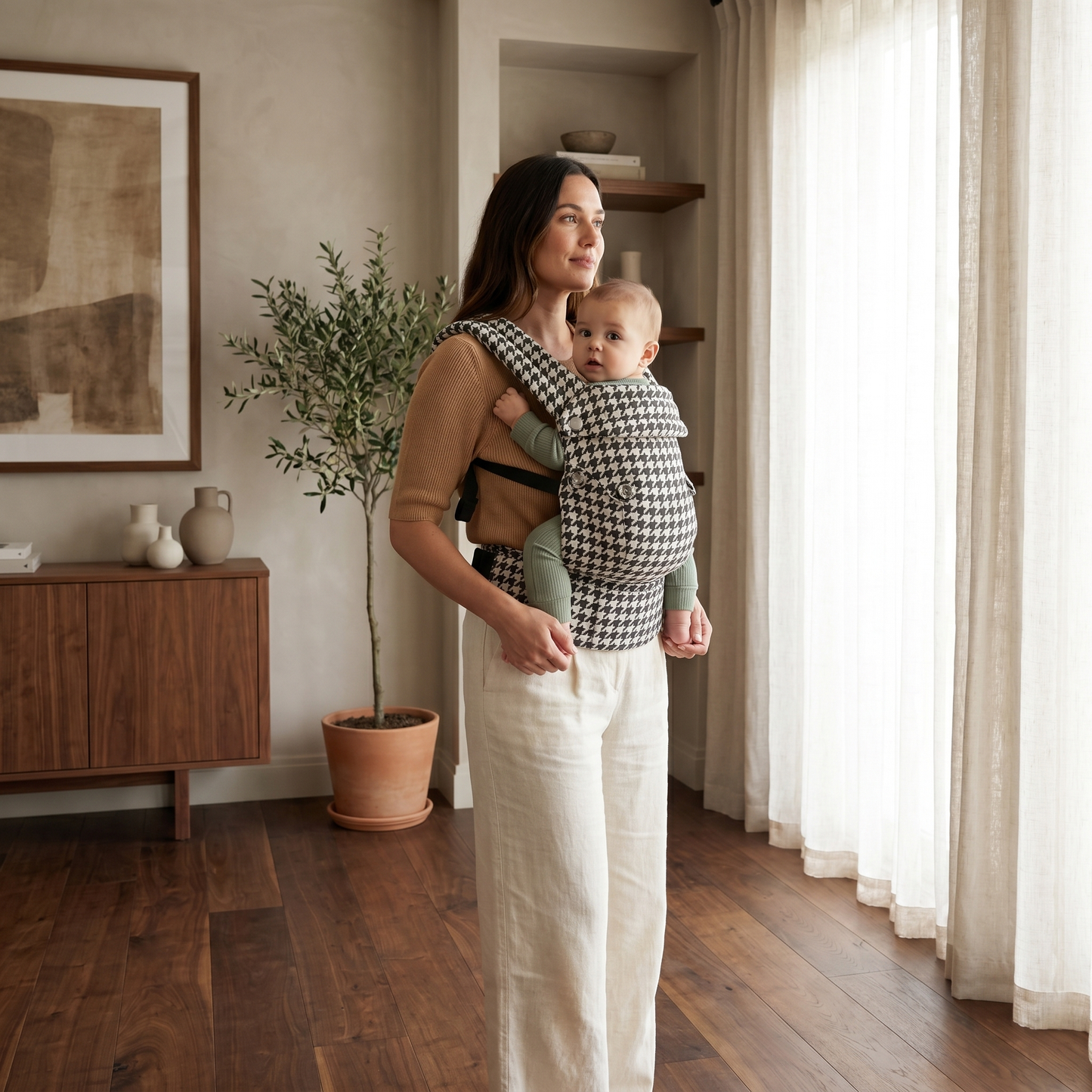Ergonomic Adjustable Baby Carrier – Front & Hip Carry