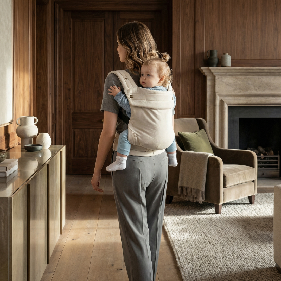 Ergonomic Adjustable Baby Carrier – Front & Hip Carry