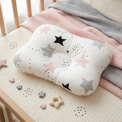 Ergonomic Memory Foam Neck & Back Support Pillow – Baby