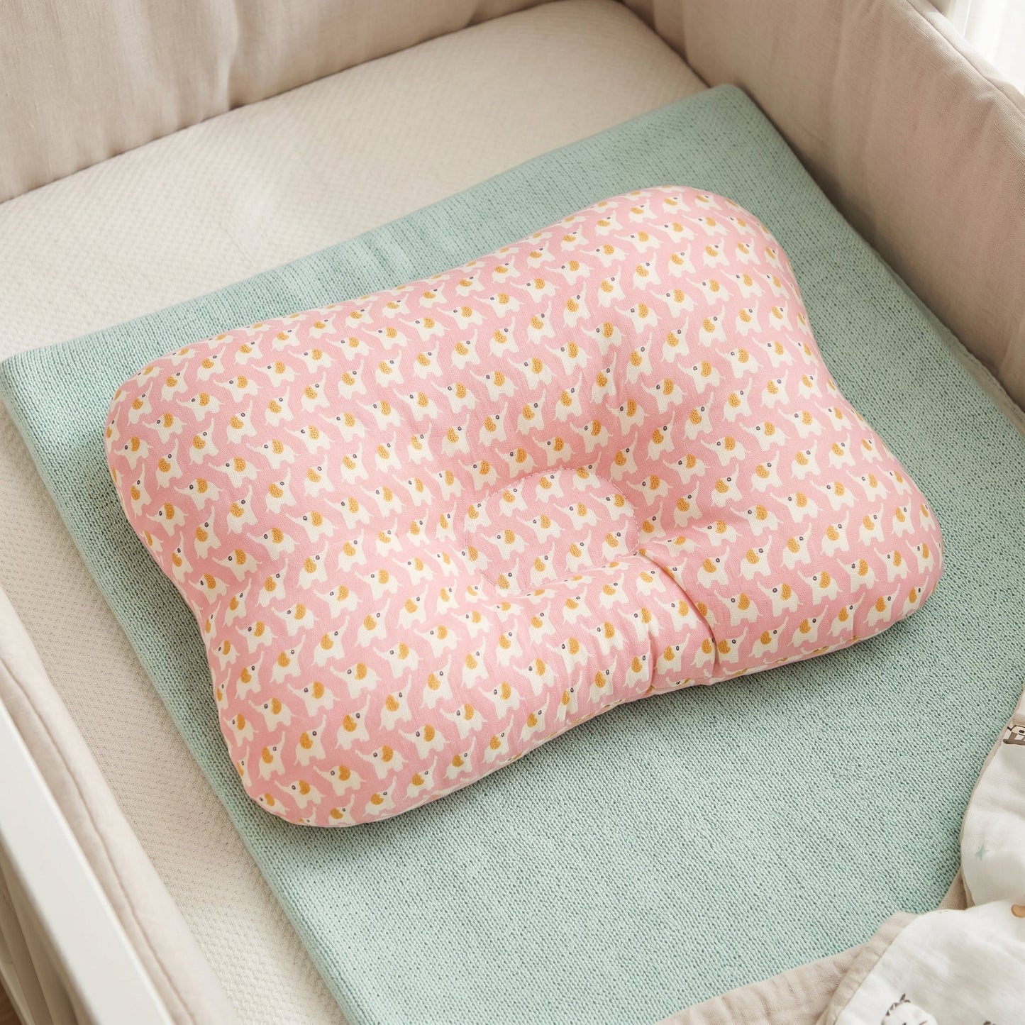Ergonomic Memory Foam Neck & Back Support Pillow – Baby