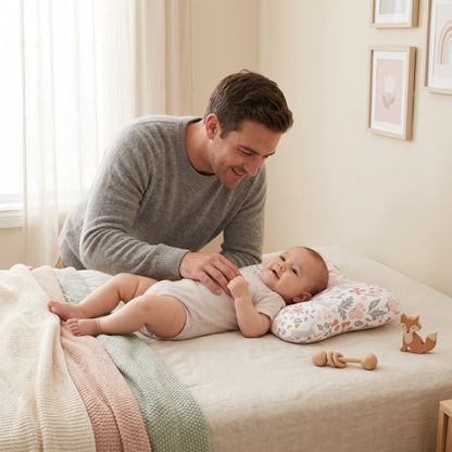 Ergonomic Memory Foam Neck & Back Support Pillow – Baby